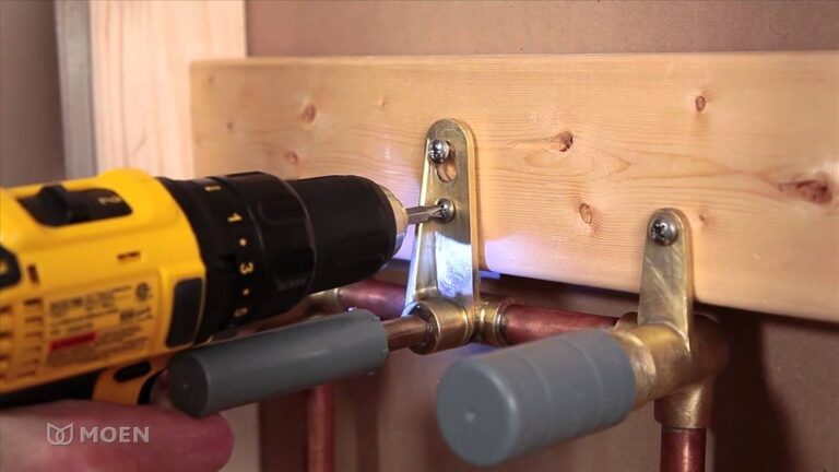 How to Plumb a Wall Mounted Faucet