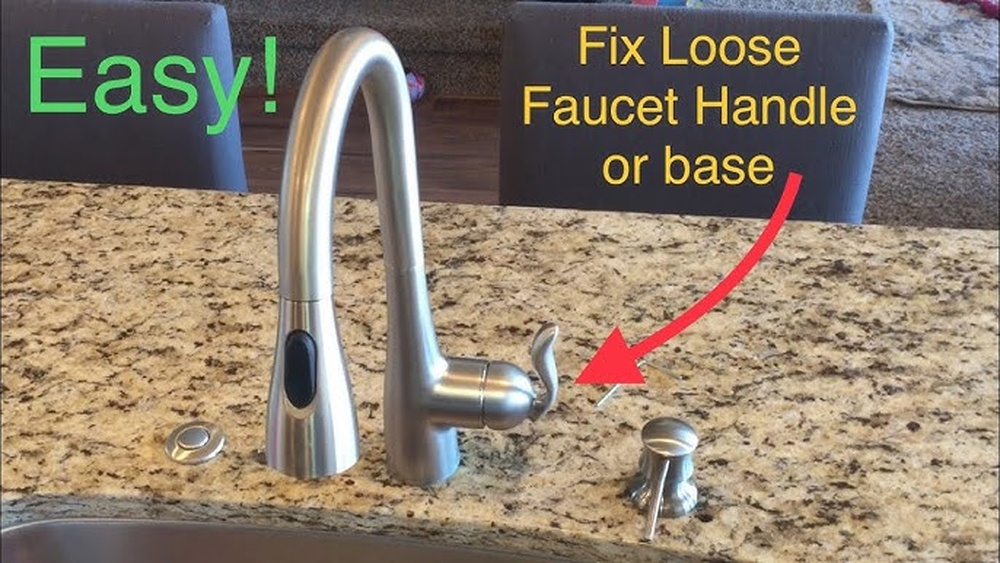 How to Tighten Kitchen Faucet Handle