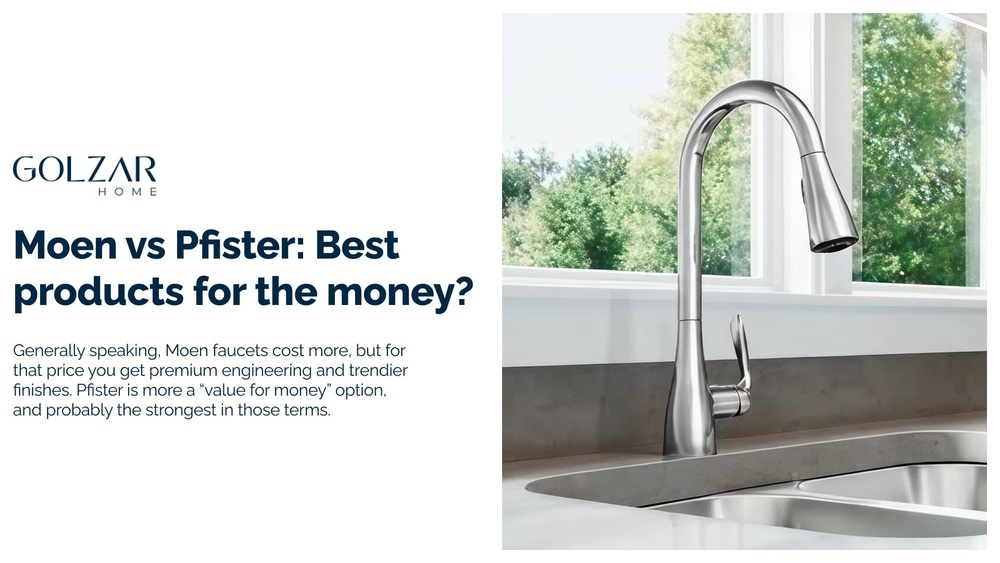 Moen Vs Pfister Bathroom Faucet