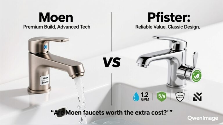 Moen Vs Pfister Faucets