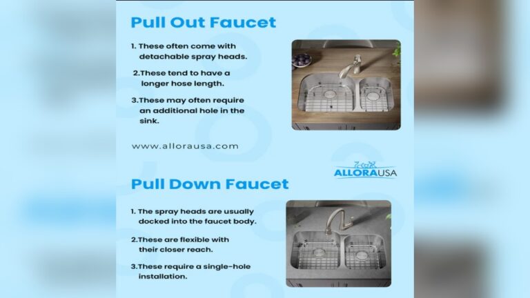 Pull Out Vs Pull down Kitchen Faucet