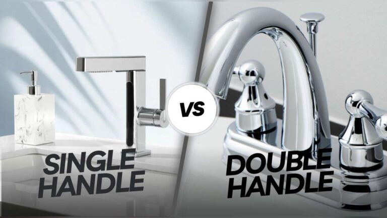 Single Handle Vs Double Handle Bathroom Faucet