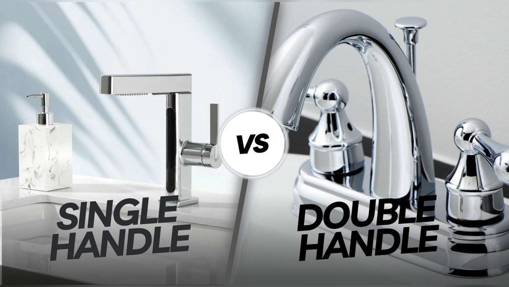 Single Handle Vs Double Handle Bathroom Faucet