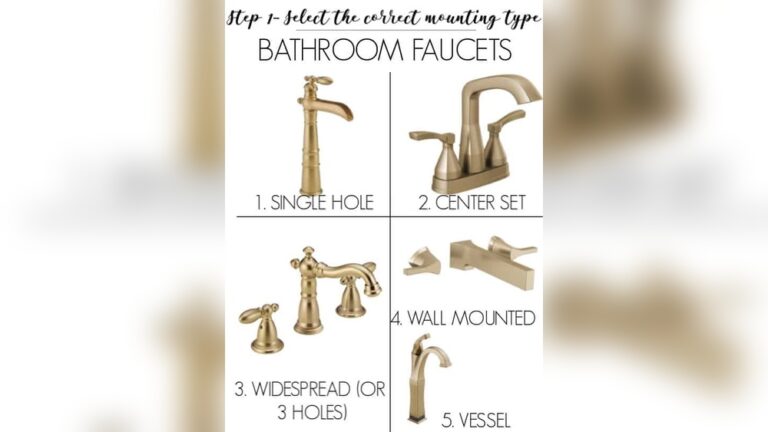 Single Hole Vs Widespread Faucet
